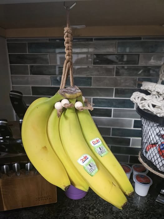 Macrame Fruit Baskets
