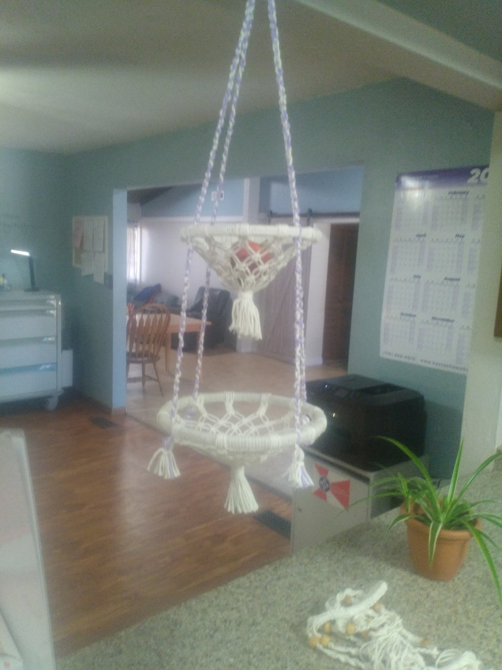 Macrame Fruit Baskets