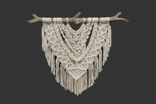 Macrame with Driftwood